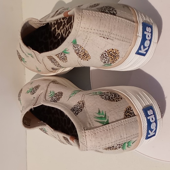 NWT - Keds - Pineapple - Canvas Slip on Sneaker/Loafer - Women's size 11 - Picture 12 of 14